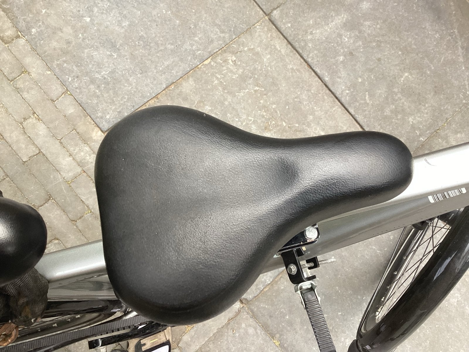 kinderzadel voor herenfiets, Ophalen of Verzenden, Gebruikt