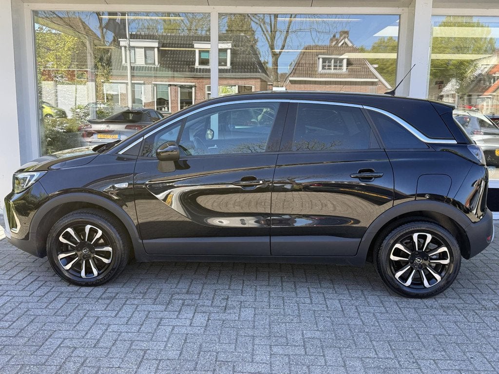 Opel Crossland 1.2T Automaat Elegance | AGR Comfortstoel | A, Auto's, Opel, Gebruikt, 1199 cc, Zwart, 600 kg