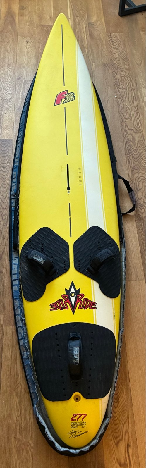 F2 Ride 277 Windsurfplank - 103L - Peter Thommen Design, Ophalen, 250 tot 300 cm, F2, Plank