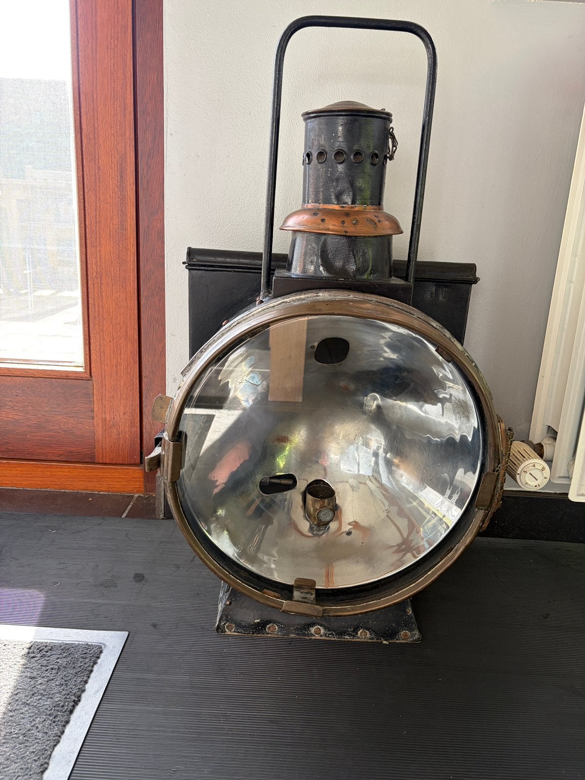 GEZOCHT : brander treinlamp loc 3700, Antiek en Kunst, Ophalen of Verzenden