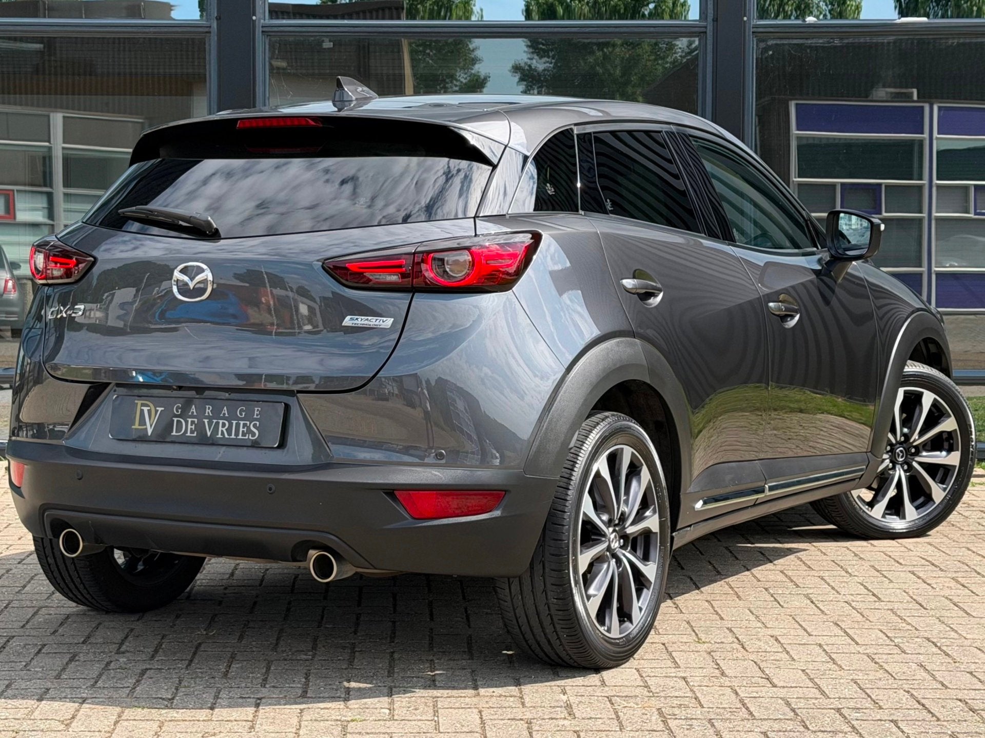 Mazda CX-3 2.0 SkyActiv-G 121 Signature Automaat ACC Bose Ca, Auto's, Mazda, Zwart, 4 cilinders, Adaptive Cruise Control, SUV of Terreinwagen