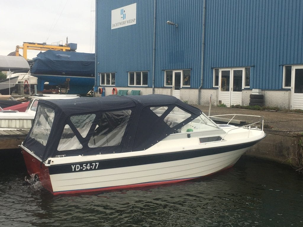 “ Koopje Ecofiber met 165 pk Mercruiser, Watersport en Boten, Motorboten en Motorjachten, Gebruikt, Polyester, Benzine, Binnenboordmotor