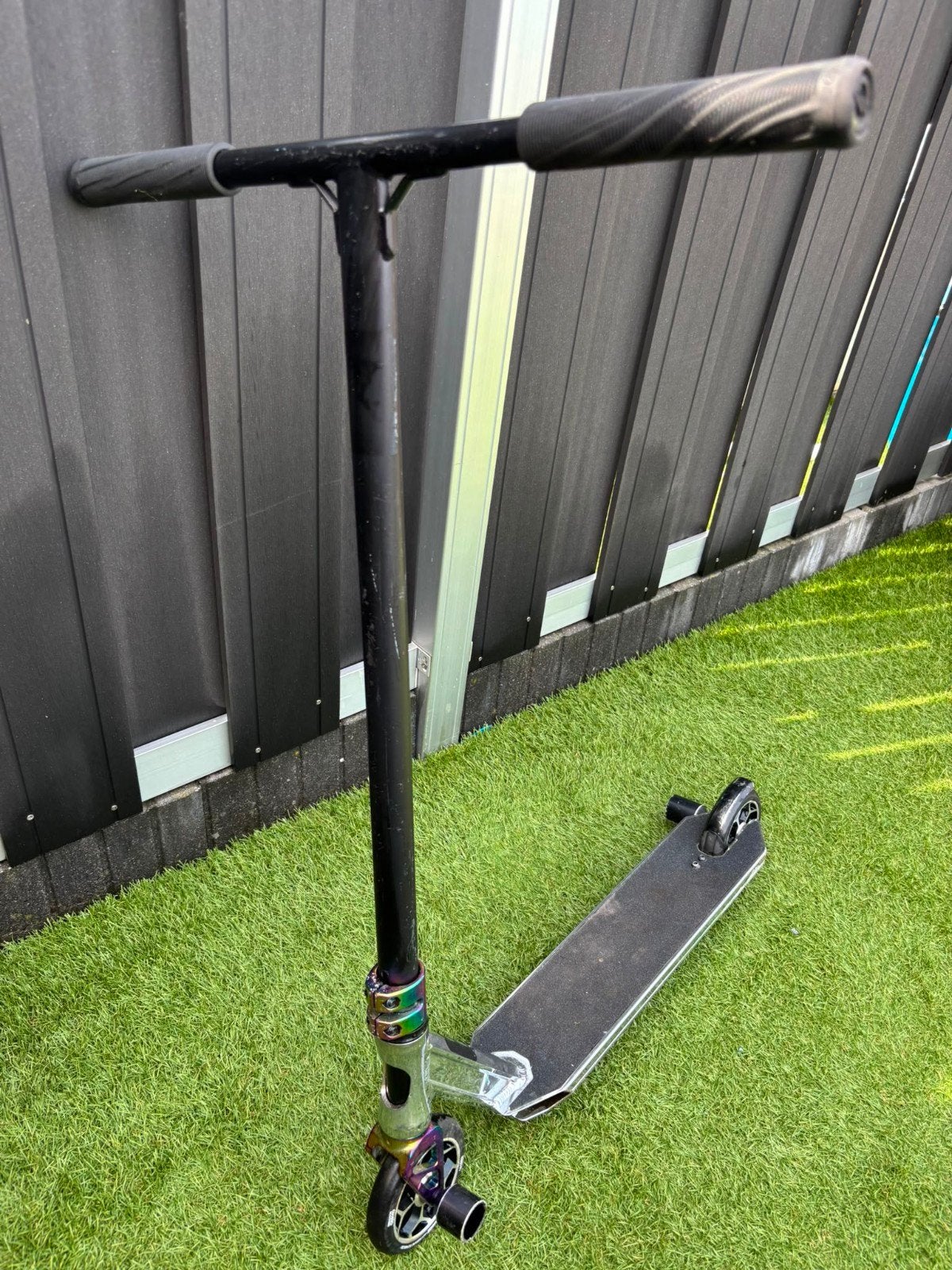 Oxelo MF3.6 Stuntstep - Neochrome Klem - Freestyle, Ophalen, Gebruikt, Oxelo