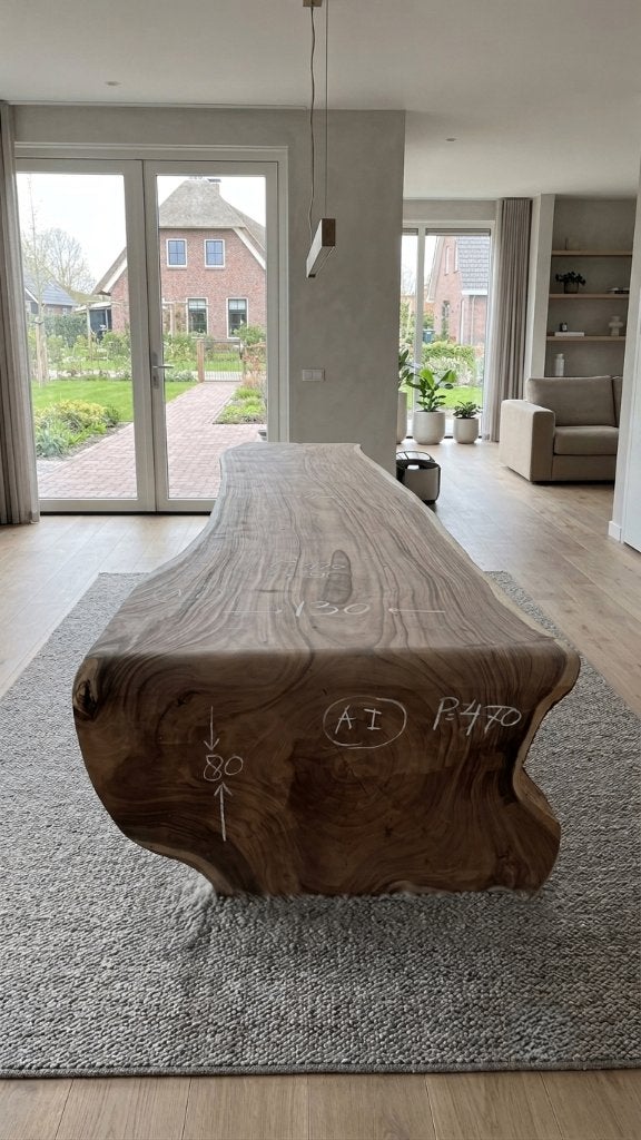 Watervaltafel suar 470cm -A1