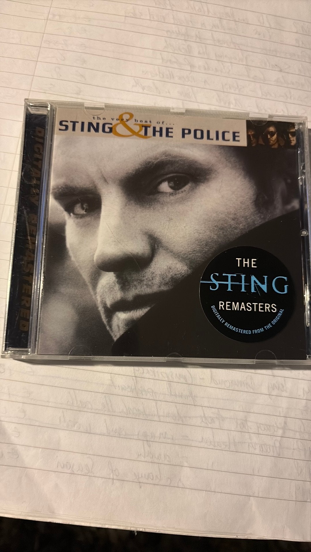Sting & the Police - the very best of remasters, Cd's en Dvd's, Ophalen of Verzenden, Zo goed als nieuw