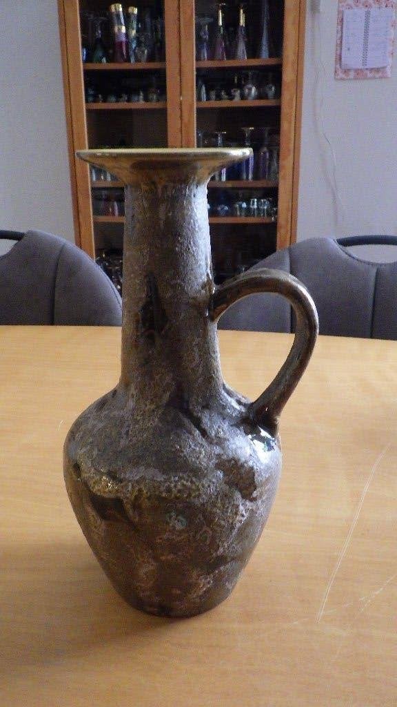 mooie oorvaas van Flora, Gebruikt, Overige kleuren, Aardewerk of Porselein, Ophalen of Verzenden