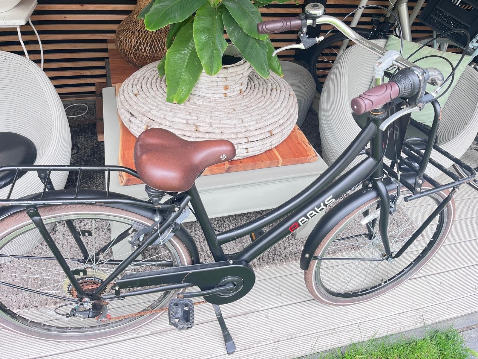 zwarte kinderfiets, Ophalen, Gebruikt, Versnellingen, Raaks