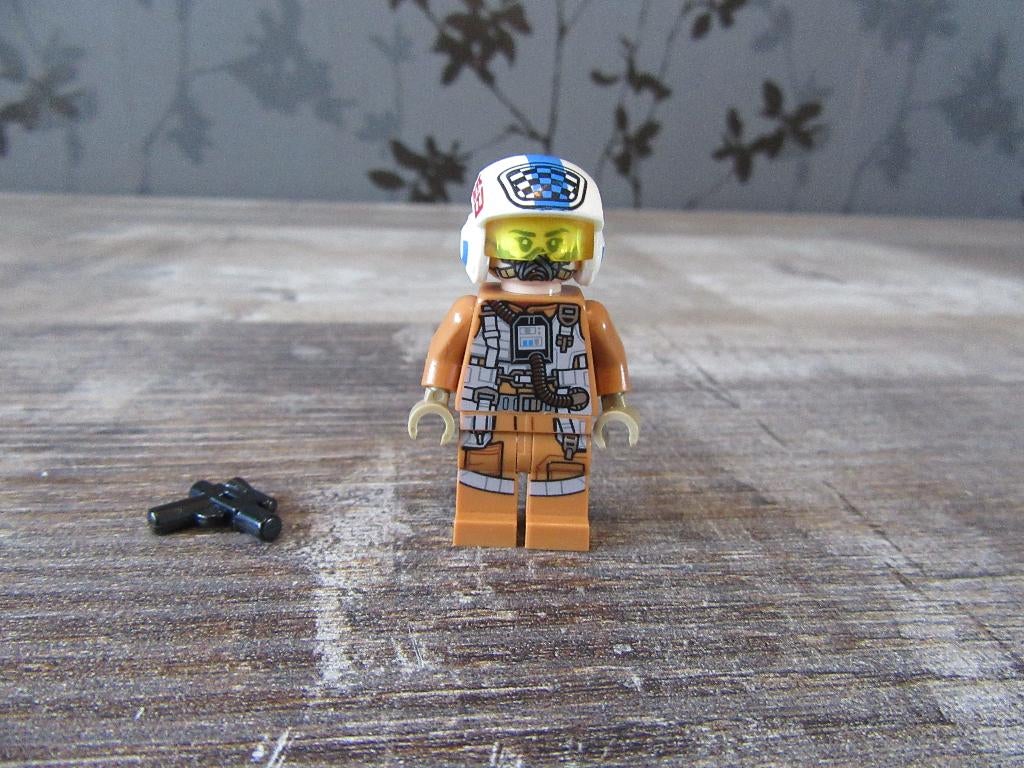 lego Star Wars - minifiguur sw0864 Paige , resistance bomber, Ophalen of Verzenden, Zo goed als nieuw, Lego