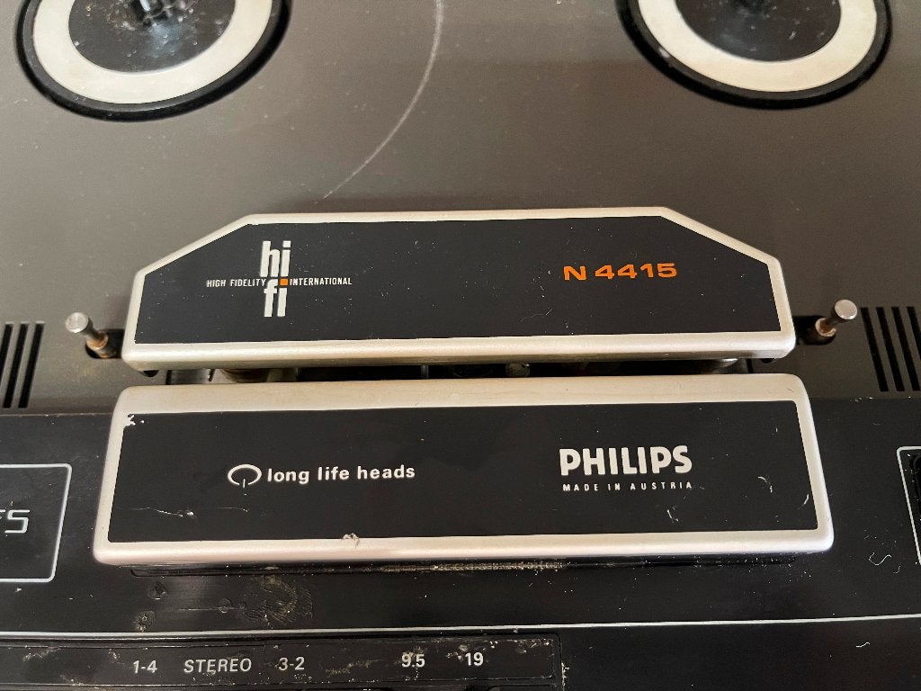 PHILIPS N4 415/04 Stereo bandrecorder met vaste start toets, N, N, Ophalen of Verzenden, Philips