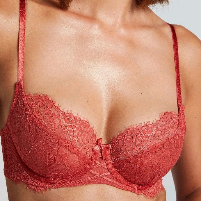 Nieuw Sexy Lingerie Setje - BH 75E & String XS, Arabelle & Amala, Verzenden, Rood, Setje