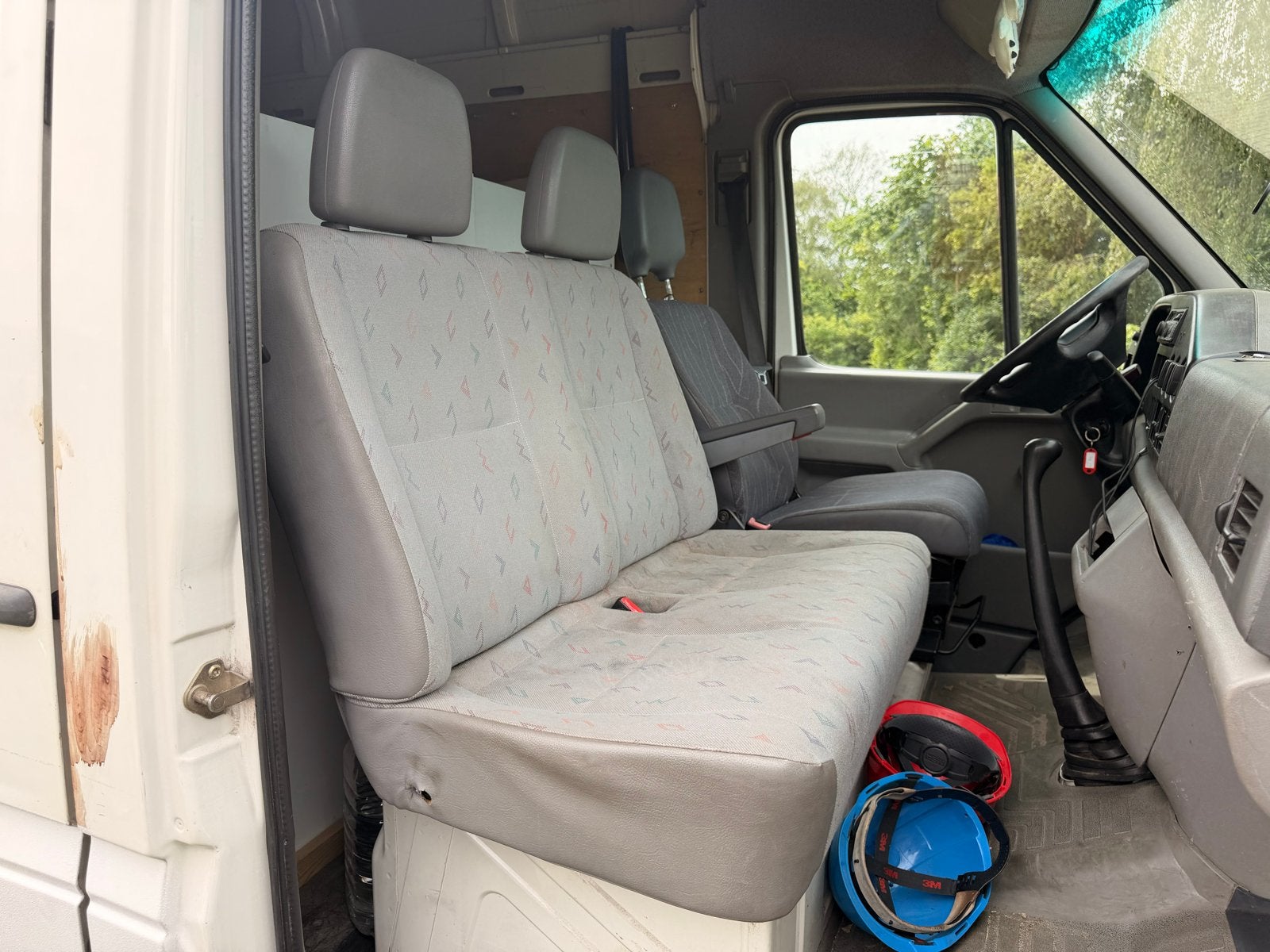 Tweepersoons bankje VW LT 35 (2006) / Sprinter (2006), Auto-onderdelen, Interieur en Bekleding, Volkswagen, Gebruikt, Ophalen