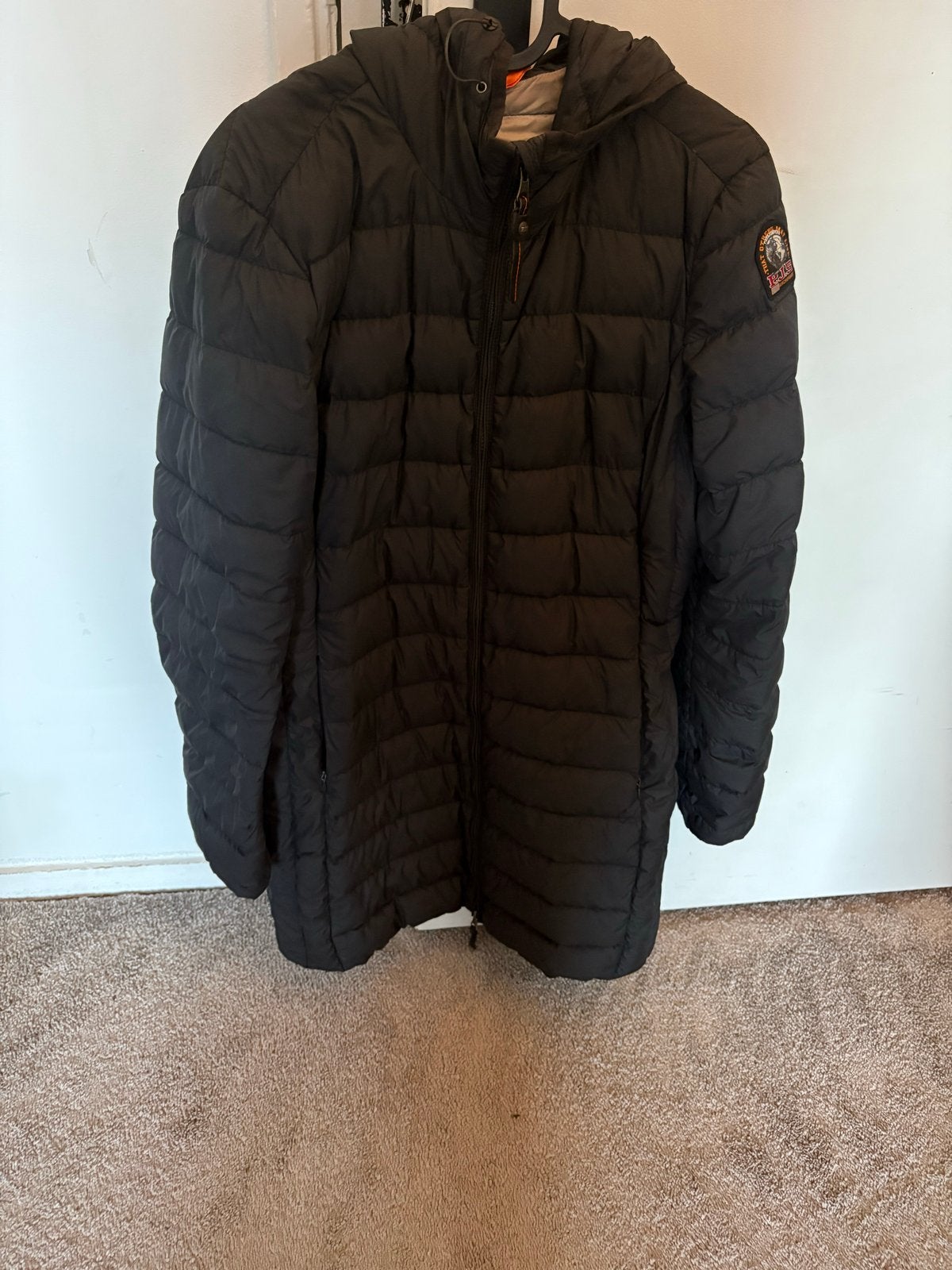 Parajumpers donsjas - Zwart - Maat L, Ophalen, Zo goed als nieuw, Maat 42/44 (L), Zwart