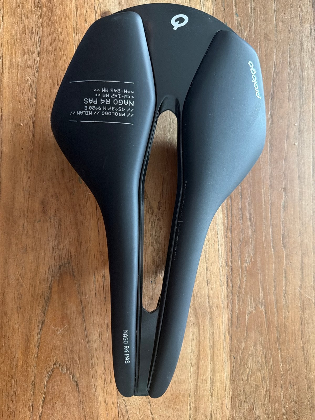 Prologo Nago R4 PAS zadel - 147mm breed, 245mm lang, Ophalen of Verzenden, Gebruikt, Gravelbike, Zadel
