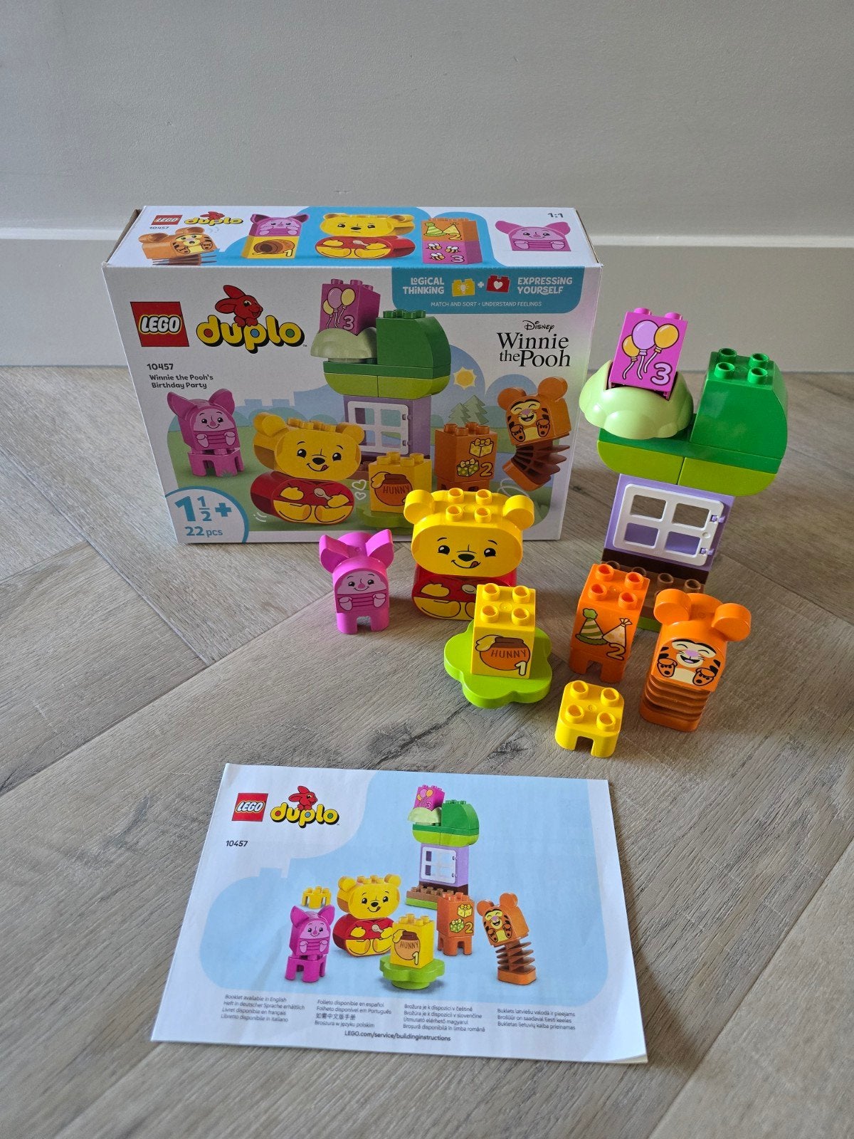 Lego Duplo 10457 Winnie the Poeh's Verjaardagsfeestje, Kinderen en Baby's, Speelgoed | Duplo en Lego, Ophalen of Verzenden, Zo goed als nieuw