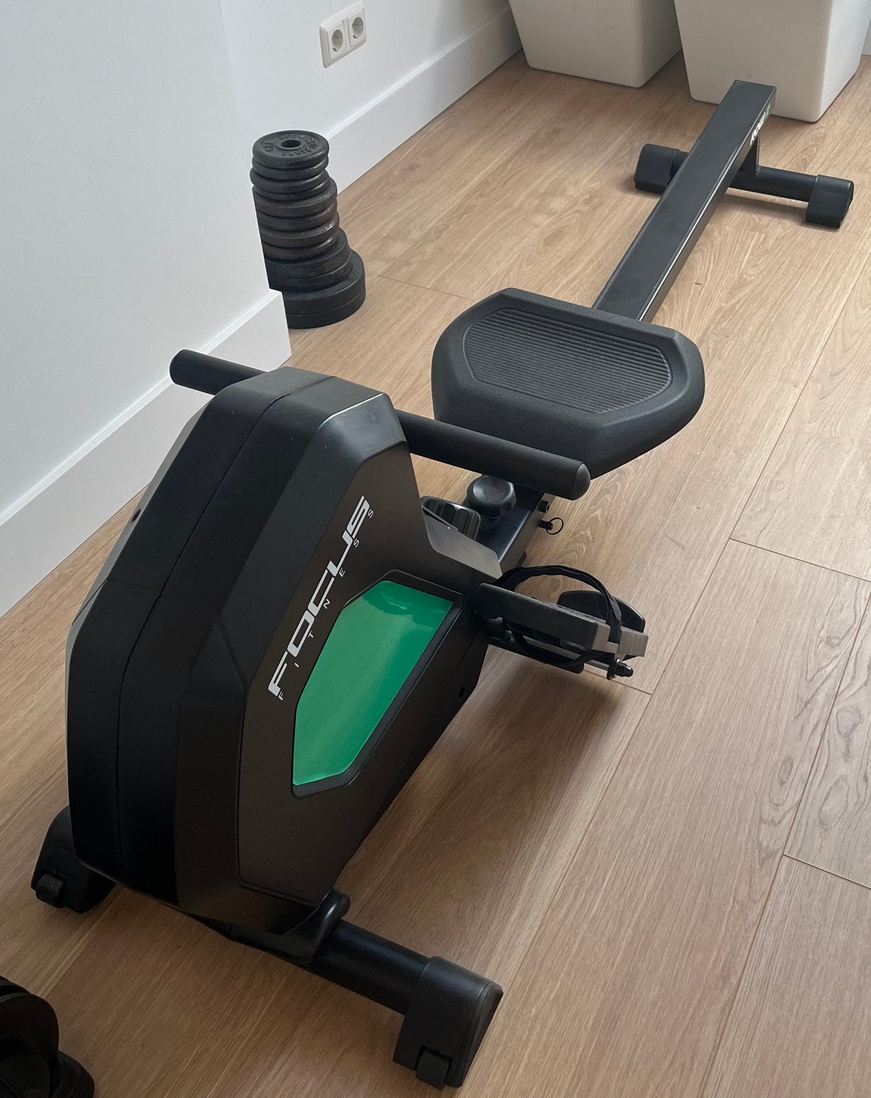 Roeiapparaat focus fitness, Ophalen, Zo goed als nieuw