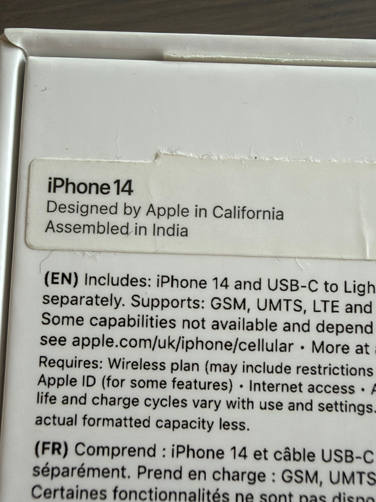 Foto 10 van iPhone 14 wit 256 gb