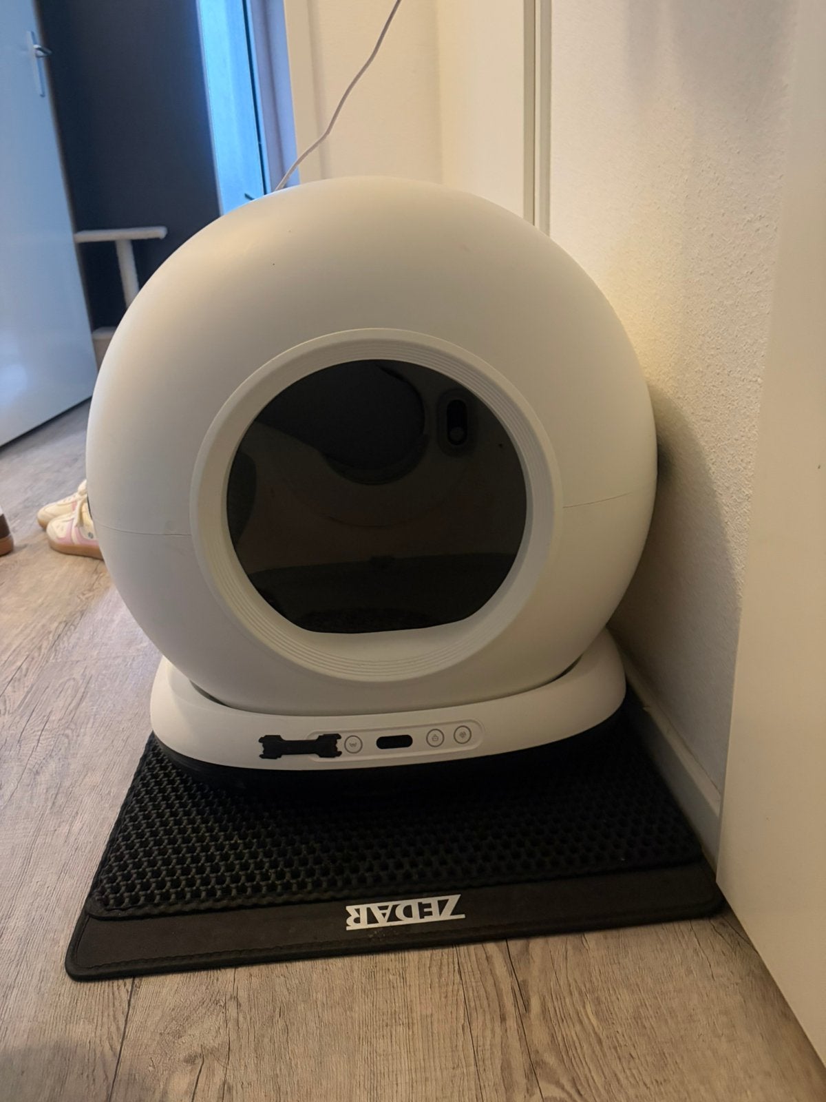ZEDAR K1200 Automatische en zelfreinigende kattenbak, Dieren en Toebehoren, Ophalen, Zelfreinigend, Zo goed als nieuw