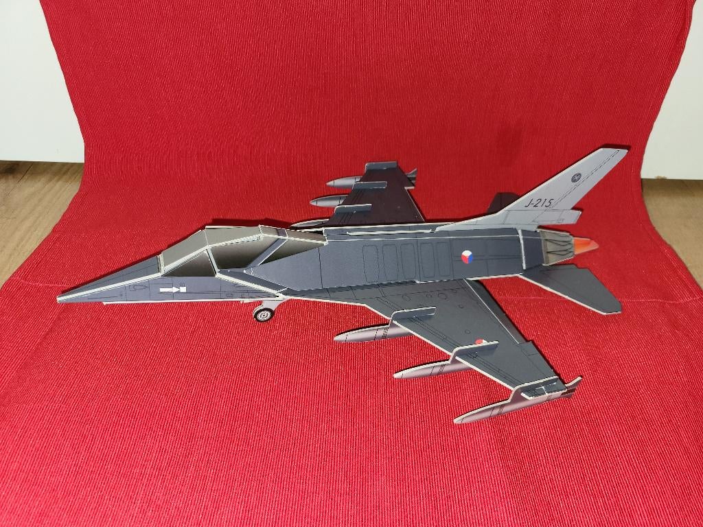 F-16A Fighting Falcon bouwplaat/3D-model, 1:72 tot 1:144, Nieuw, Vliegtuig, Ophalen