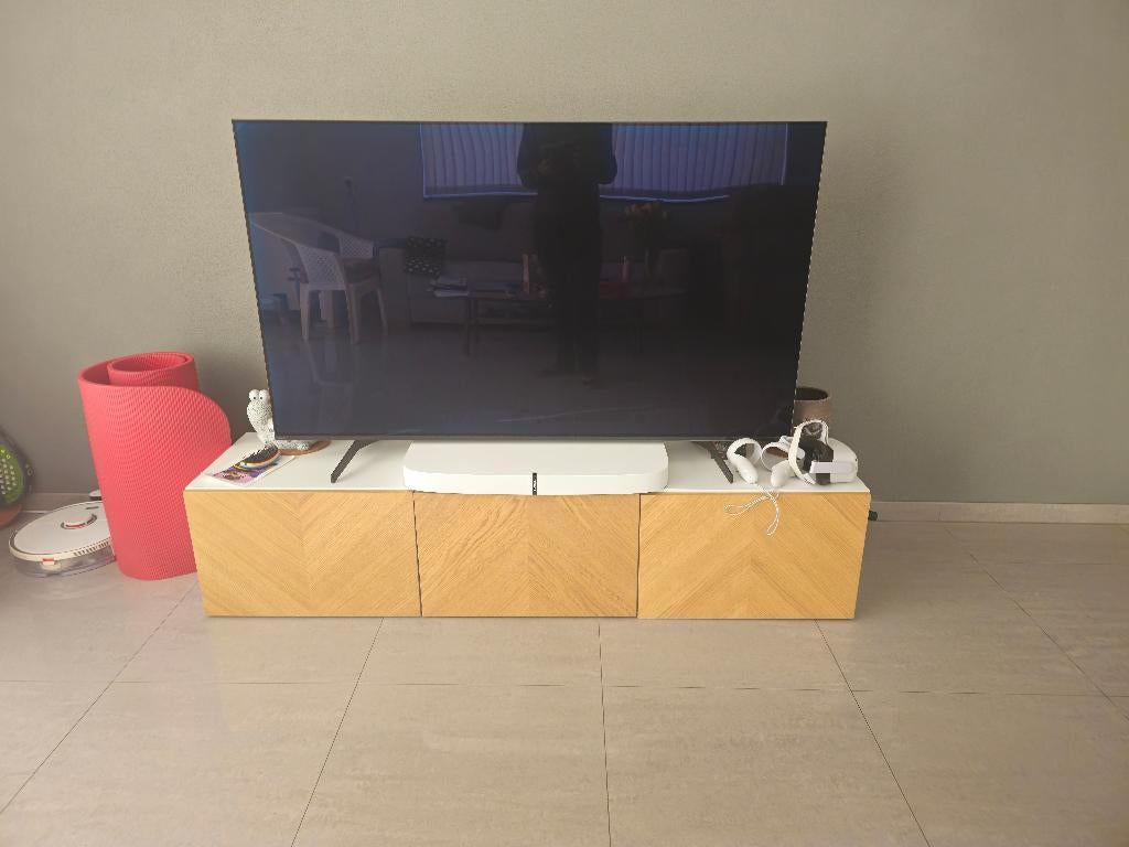 TV Cabinet - No TV, Ophalen, 150 tot 200 cm, Zo goed als nieuw, Minder dan 100 cm