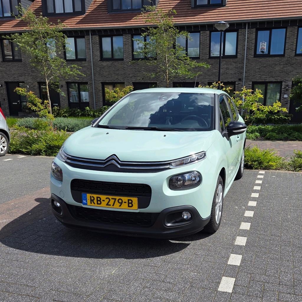 Citroën C3 1.6 Bluehdi 75pk S&S 2017 Groen, Auto's, Citroën, Voorwielaandrijving, 450 kg, 4 cilinders, Origineel Nederlands