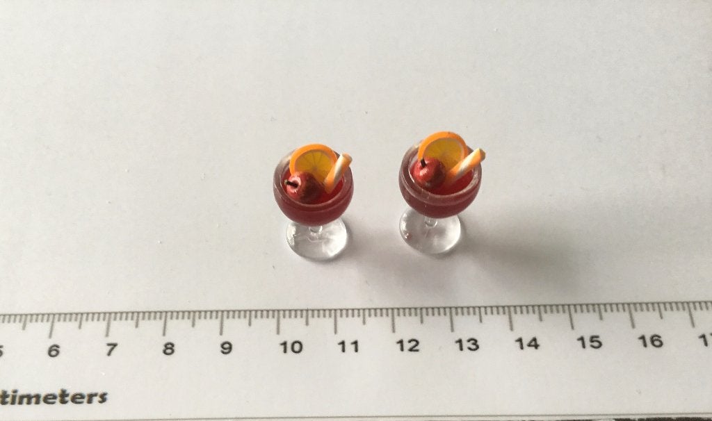 Poppenhuis miniaturen cocktails 9, Ophalen of Verzenden, Nieuw, Poppenhuis