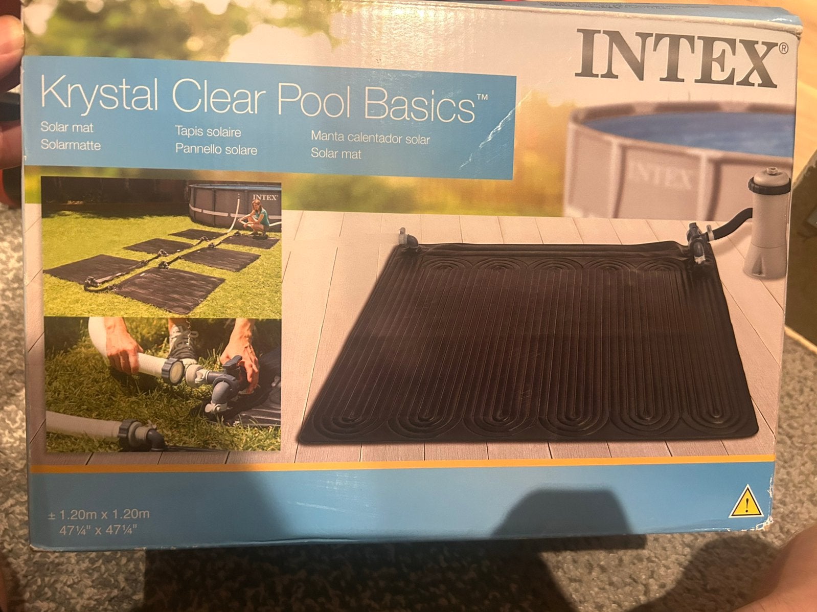 Intex solar mat, Tuin en Terras, Zwembad-toebehoren, Ophalen, Nieuw