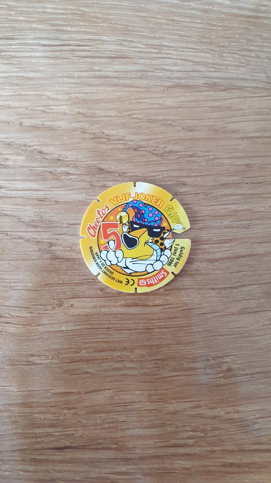 5 punten Joker Flippo gekarteld met paarse achterkant 5 poin, Verzamelen, Flippo's, Verzenden, Looney Tunes, Losse flippo's