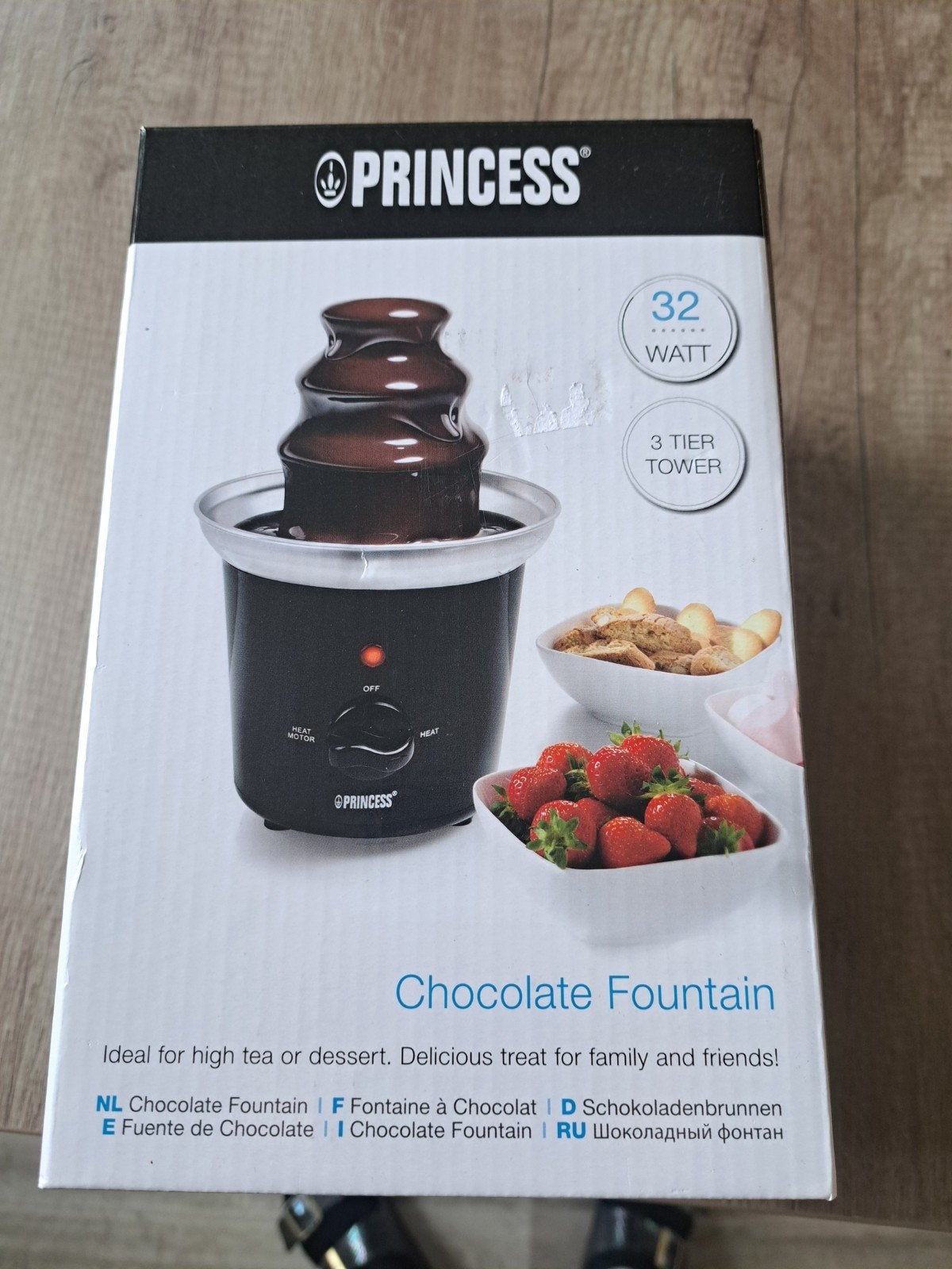 Princess schokoladefontein, Ophalen of Verzenden, Zo goed als nieuw