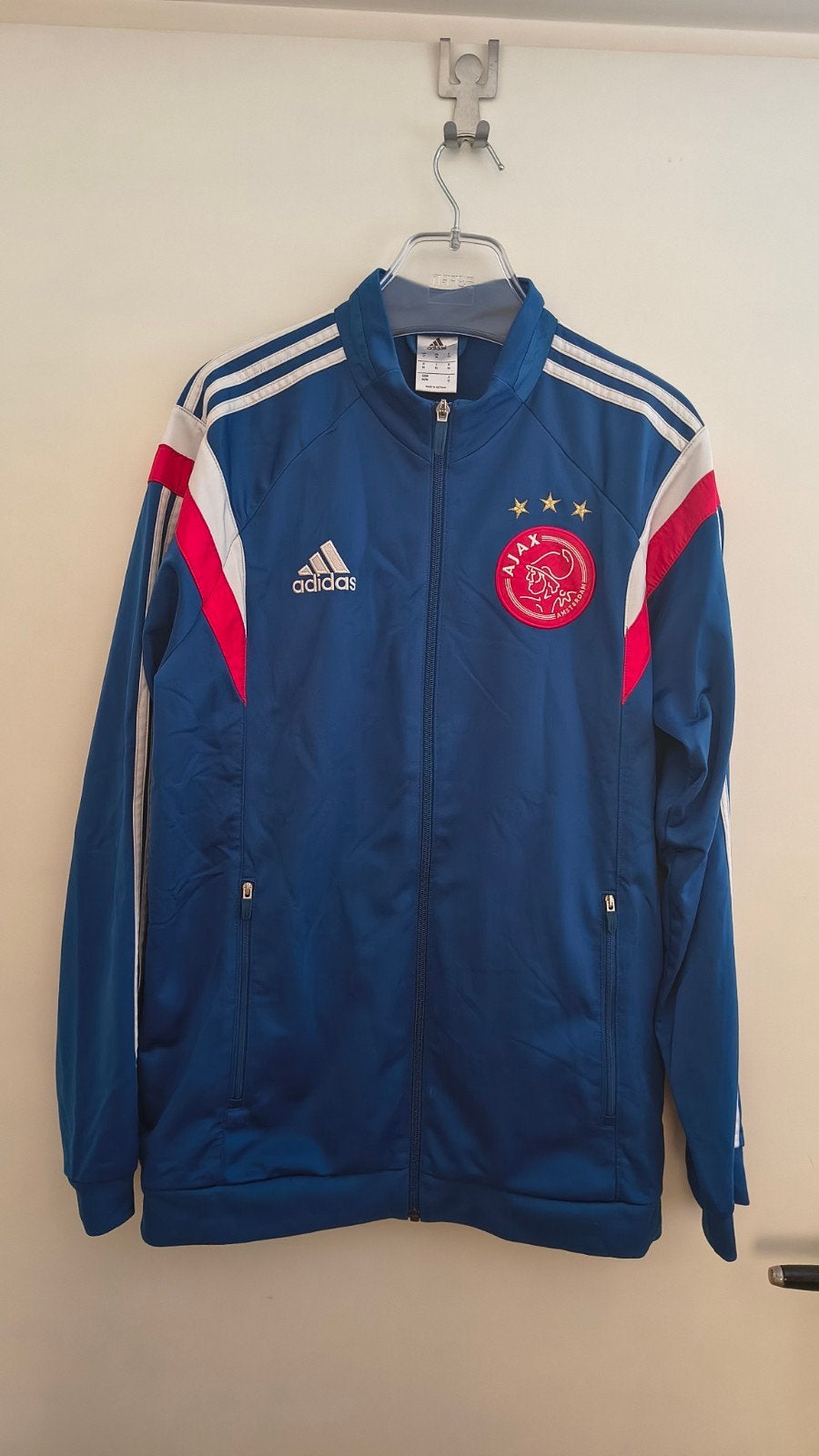 Adidas Ajax trainingspak - Maat L, Maat 52/54 (L), Blauw, Ophalen of Verzenden, Zo goed als nieuw