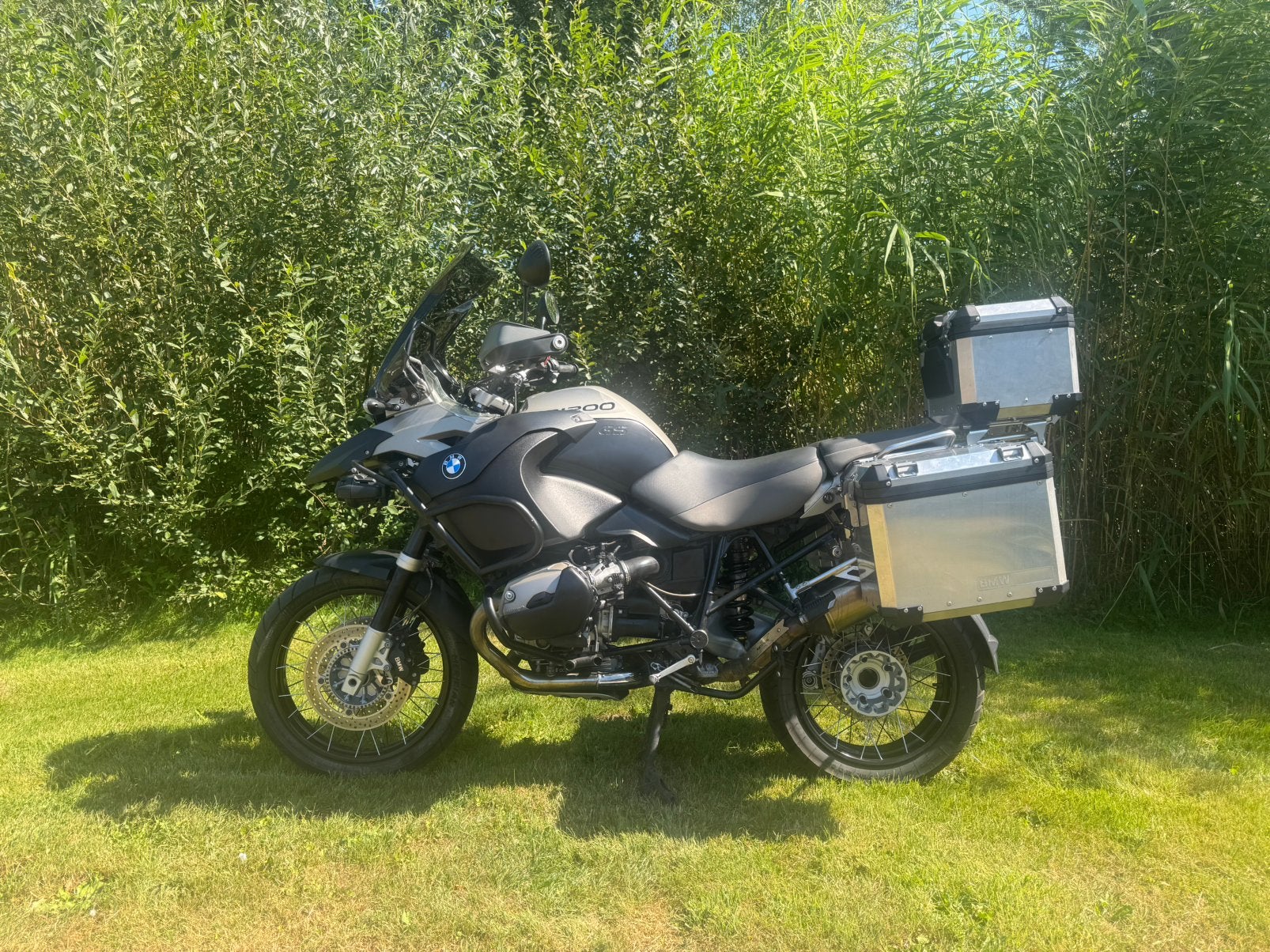 Top staat! BMW GS R1200 Adventure 2009, Motoren, 2 cilinders, Handvatverwarming, Motorrijbewijs A, Gebruikt