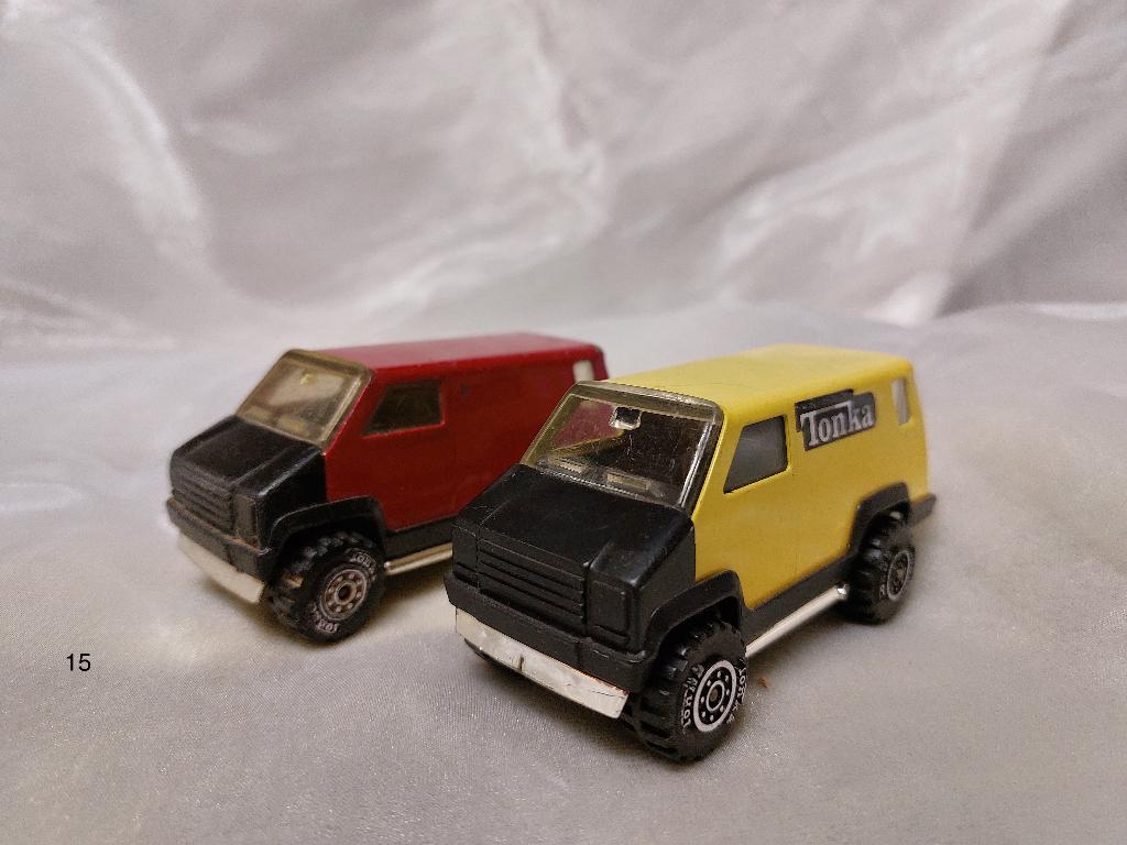 (14-15) Vintage jaren 1970 speelgoed tonka trucks/bus, Ophalen of Verzenden