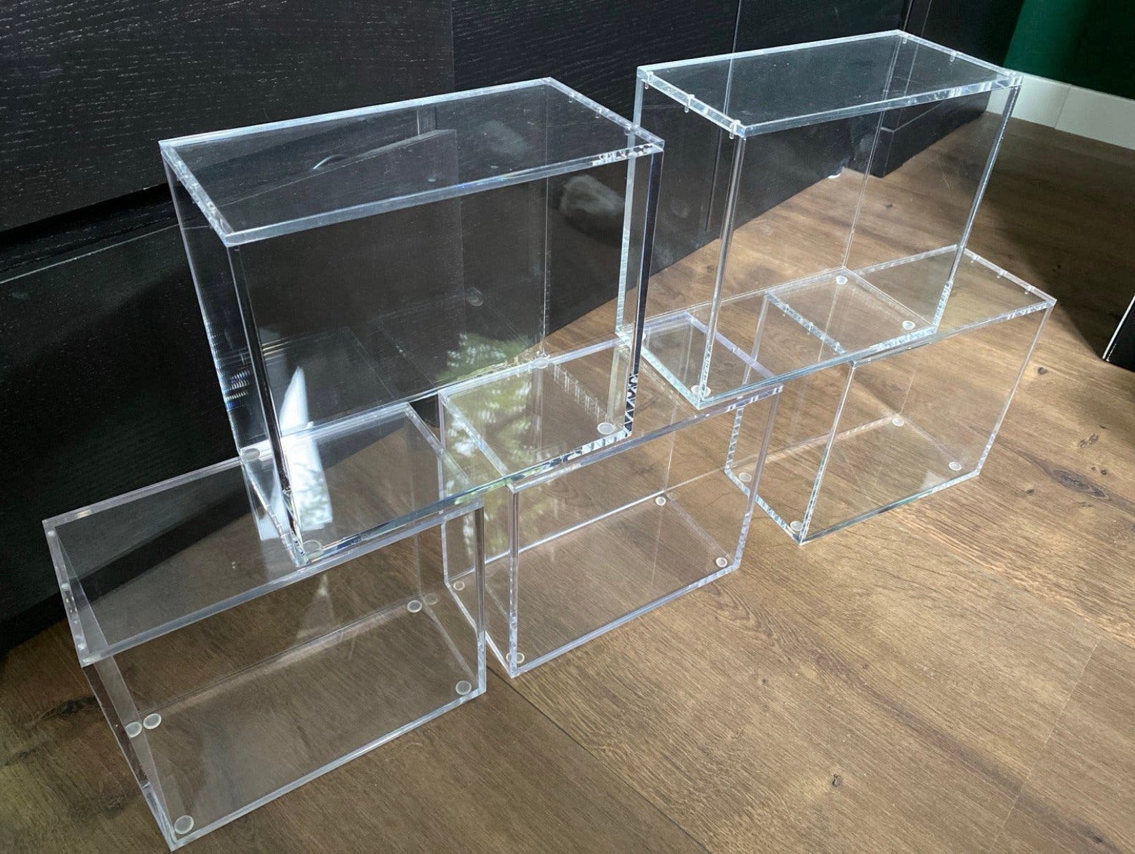 Acryl display boxen voor Elite Trainer Boxes case ETB, Ophalen, Zo goed als nieuw, Overige typen, Foil