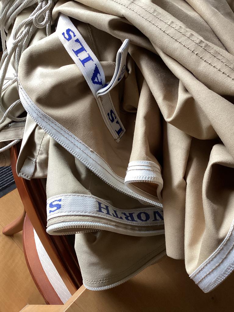 North Sails rolfokhoes, 16,2 meter x 70 cm, beige, Watersport en Boten, Zeilen en Zeiltoebehoren, Ophalen of Verzenden, Gebruikt