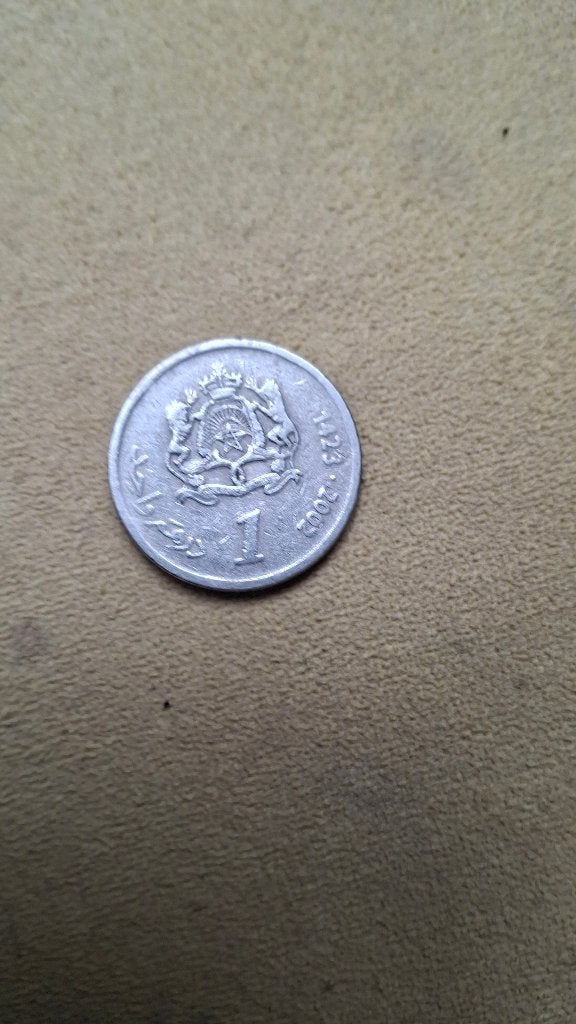 Een mooie Marokkaanse  munt, Ophalen of Verzenden, Overige landen, Losse munt, Zilver