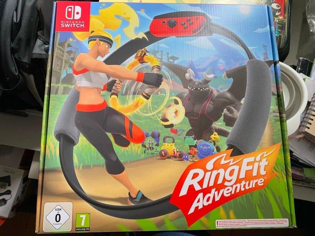 Nintendo Switch Ringfit Adventure, Spelcomputers en Games, Games | Nintendo Switch, 1 speler, Ophalen of Verzenden, Zo goed als nieuw