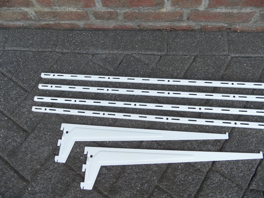 4x wandrails en 6x plankdragers, Ophalen, Zo goed als nieuw