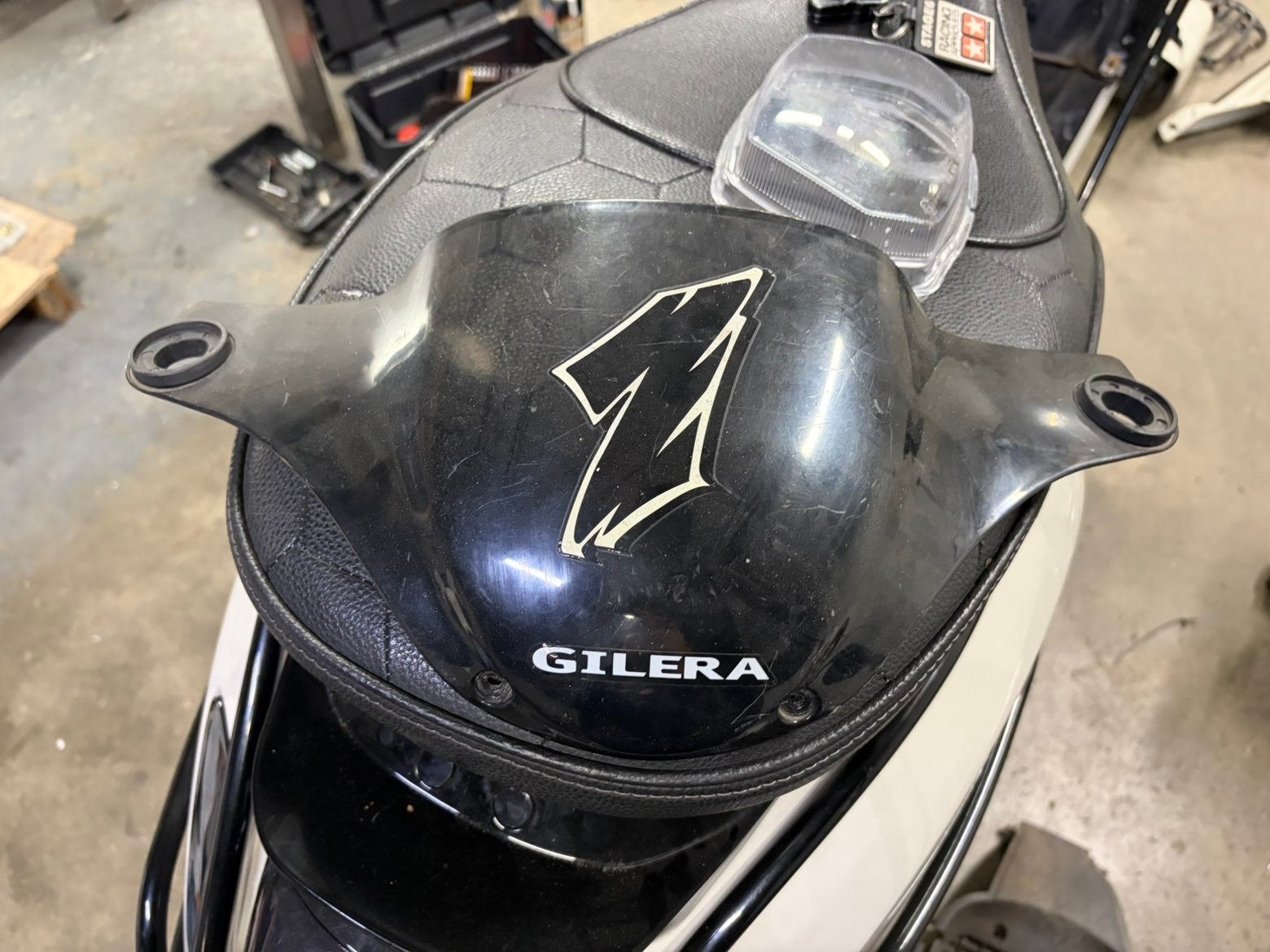 Gilera runner laag windscherm, Ophalen, Zo goed als nieuw, Extra large of groter