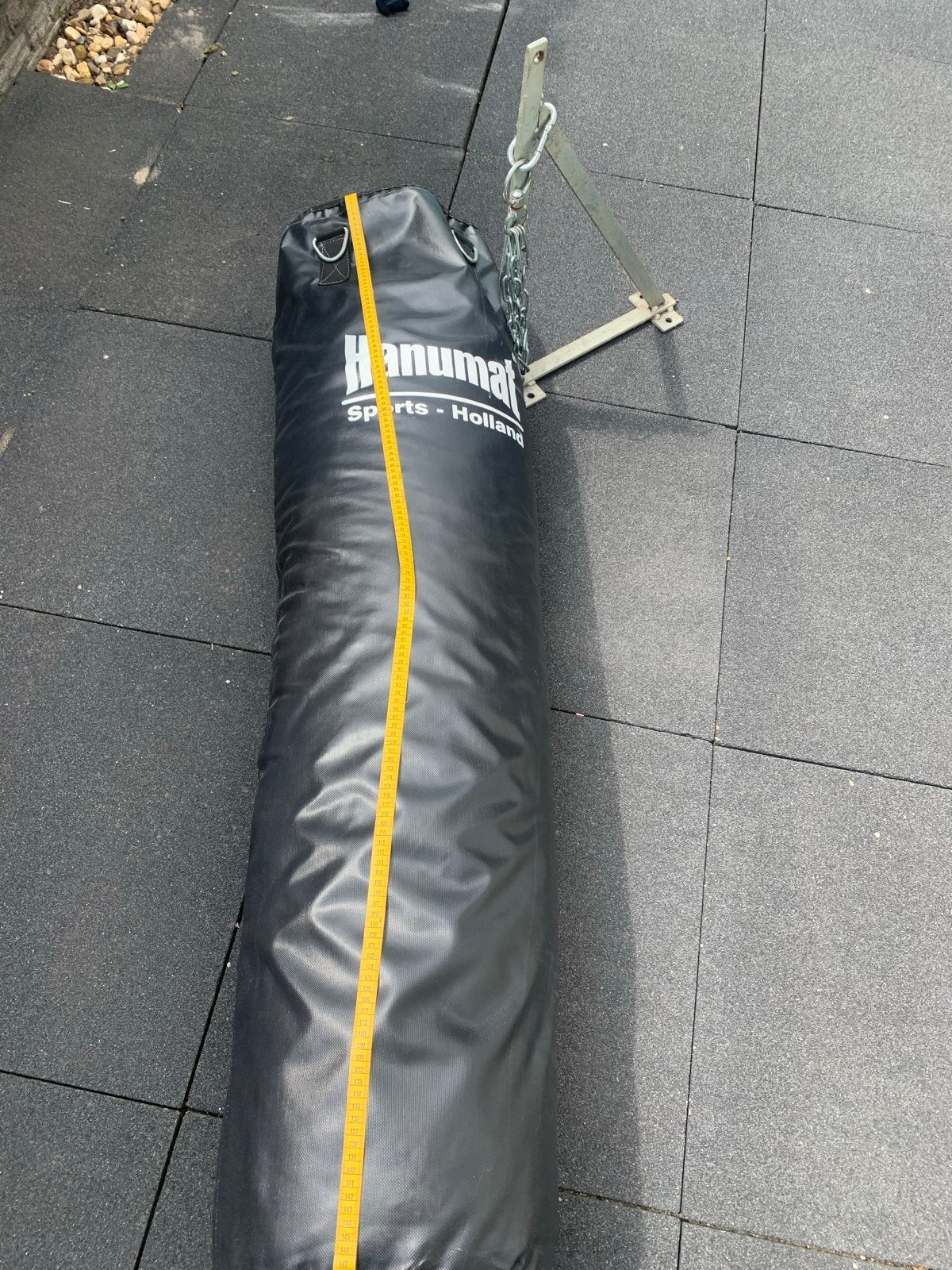 Hanumat Bokszak 150 cm - Zwart, Ophalen, Gebruikt, Bokszak