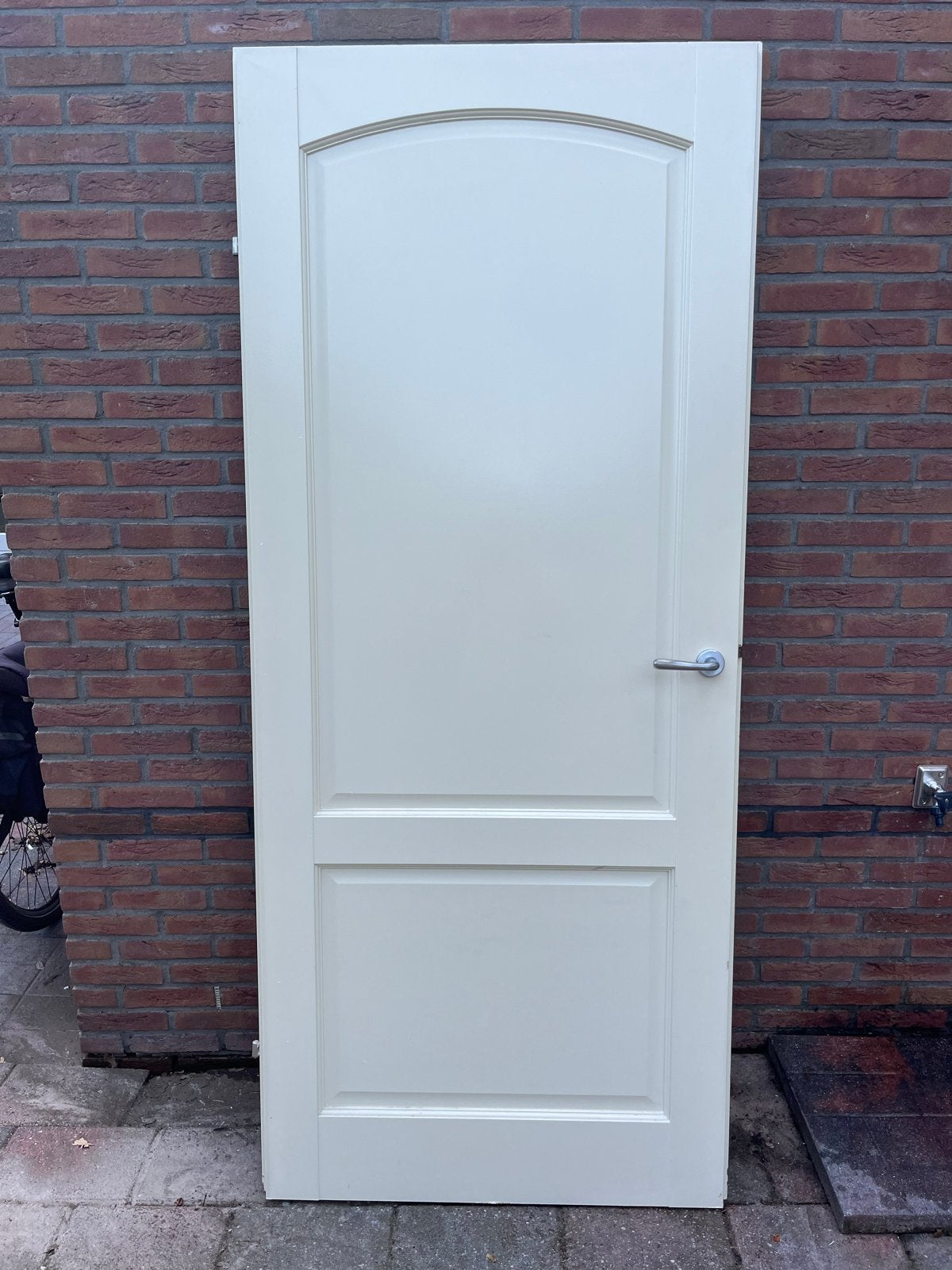 Buitendeur en binnendeuren met hang- en sluitwerk, Ophalen, Gebruikt, 80 tot 100 cm, Buitendeur