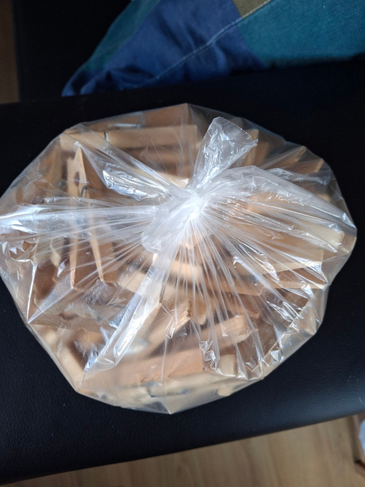 Zakje houten knijpers - knutselmateriaal, Ophalen of Verzenden
