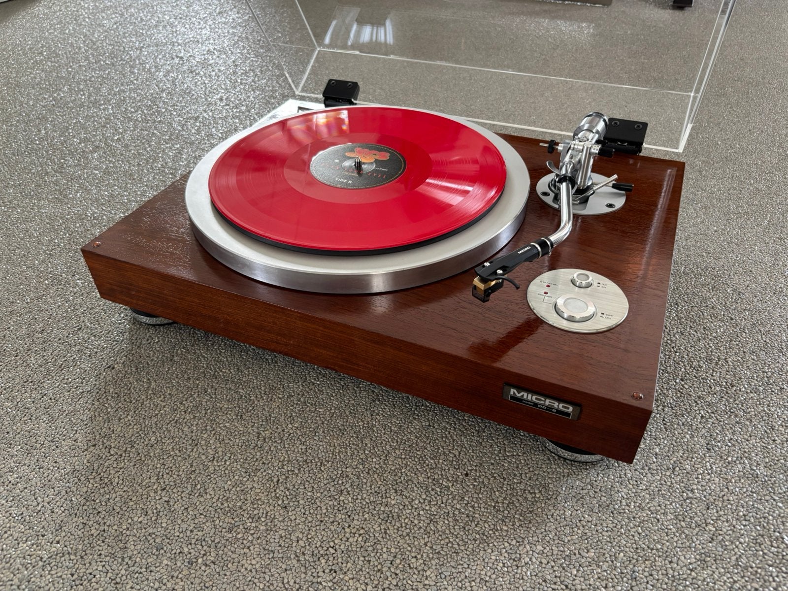 Micro Seiki DD-8 high end platenspeler 230 volt, Ophalen of Verzenden, Zo goed als nieuw, Overige merken