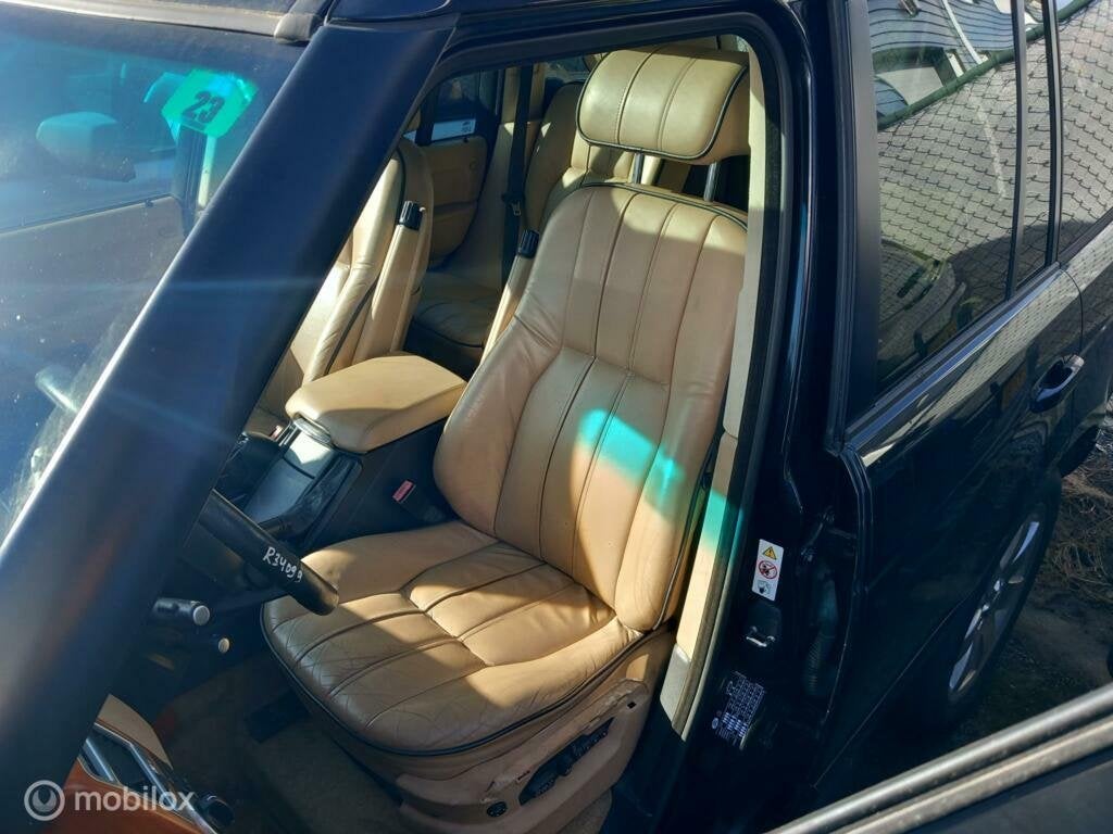 Stoelen Range Rover L322 Vogue Zetels Leer beige armsteun, Land Rover, Ophalen of Verzenden, Gebruikt, Land Rover