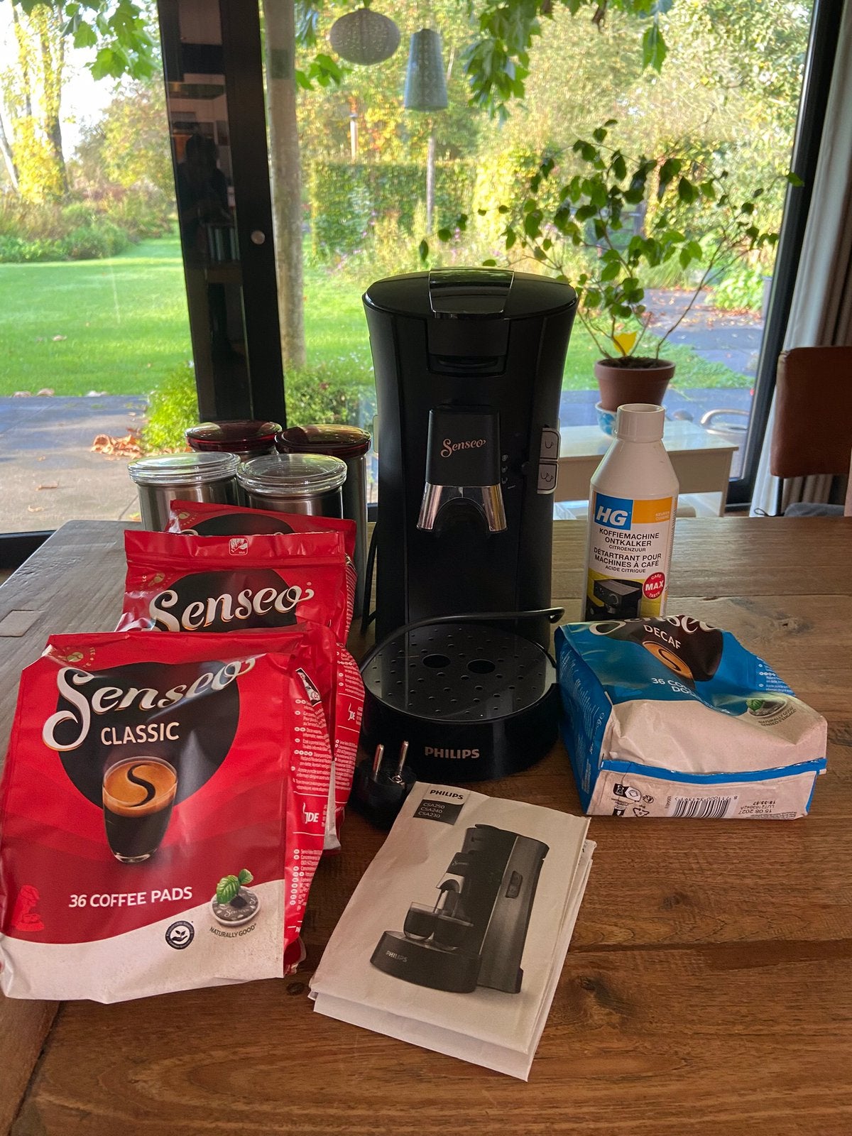 Philips Senseo Startpakket. Begin direct met koffiezetten!, Ophalen, Zo goed als nieuw, Koffiemachine