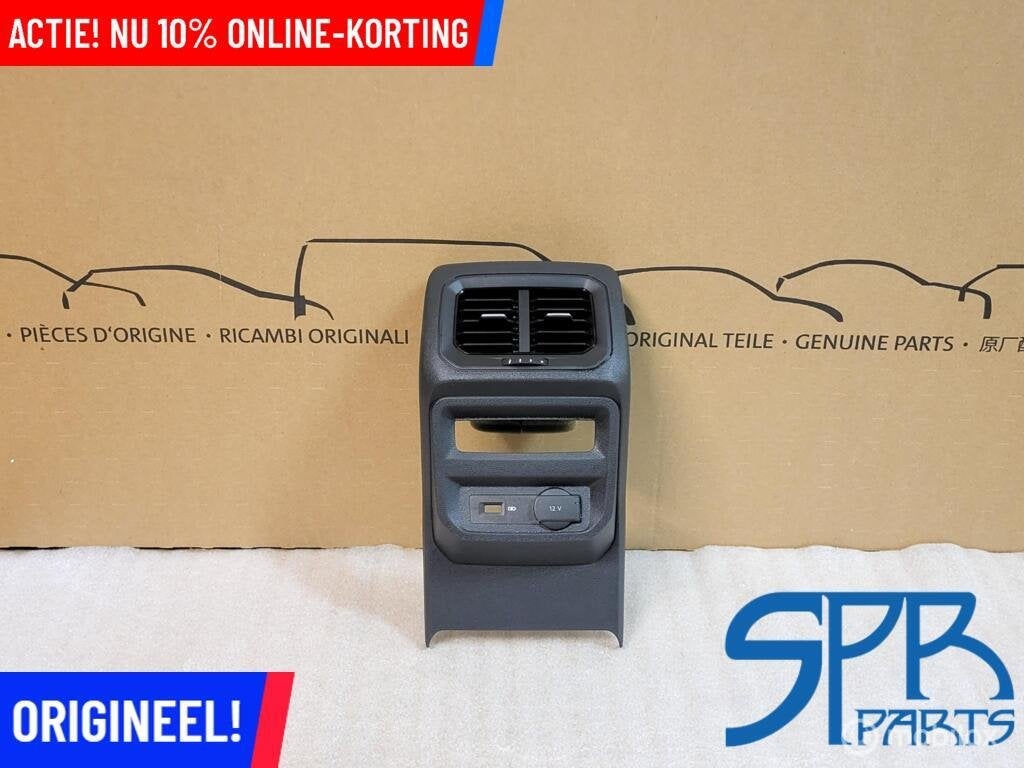 VW TIGUAN VENTILATIEROOSTER MIDDENCONSOLE LUCHTROOSTER 16-24, Gebruikt, VOLKSWAGEN, Volkswagen, Ophalen of Verzenden