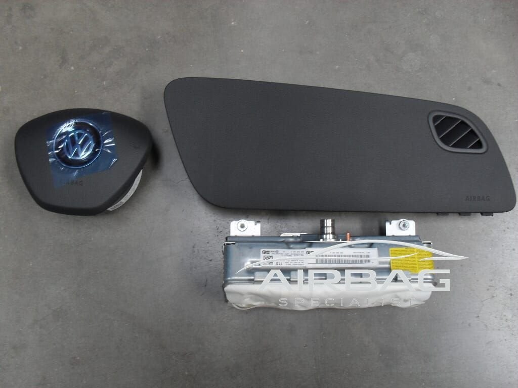 VW Polo 6C 2015-2017 airbag set stuur airbag passagiers airb, Auto-onderdelen, Dashboard en Schakelaars, Gebruikt, -, Volkswagen