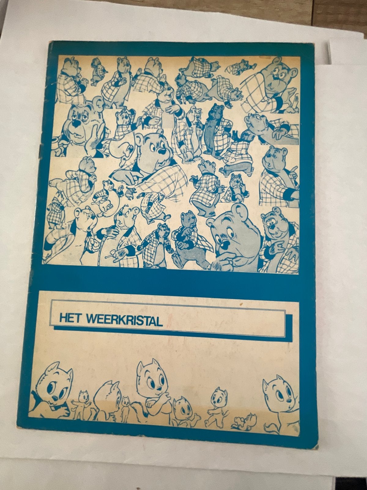 Tom Poes en het Weerkristal - Marten Toonder stripboek, Boeken, Stripboeken, Eén stripboek, Verzenden, Gelezen