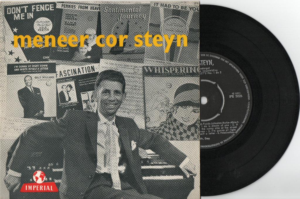 Cor Steyn ‎– Meneer Cor Steyn, Ophalen of Verzenden, Zo goed als nieuw, 7 inch, Overige genres