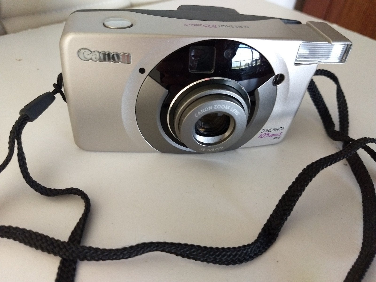 Canon sure shot 105 Zoom S Analoge fotocamera, Ophalen, Gebruikt, Compact, Canon