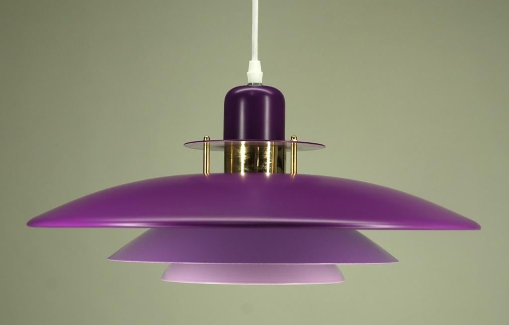 Vintage 1990's Skandinavische hanglamp, Vintage MCM, Zo goed als nieuw, Minder dan 50 cm, Vintage MCM