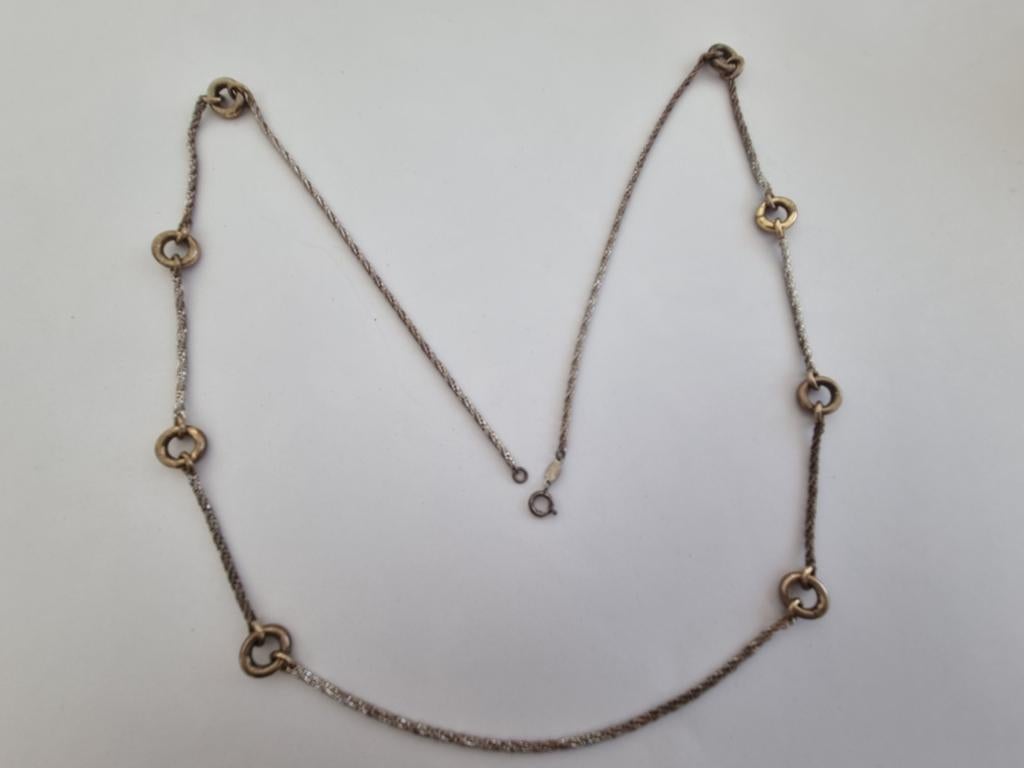 Grosse Germany sterling zilveren ketting, Verzenden, Zilver, Ketting